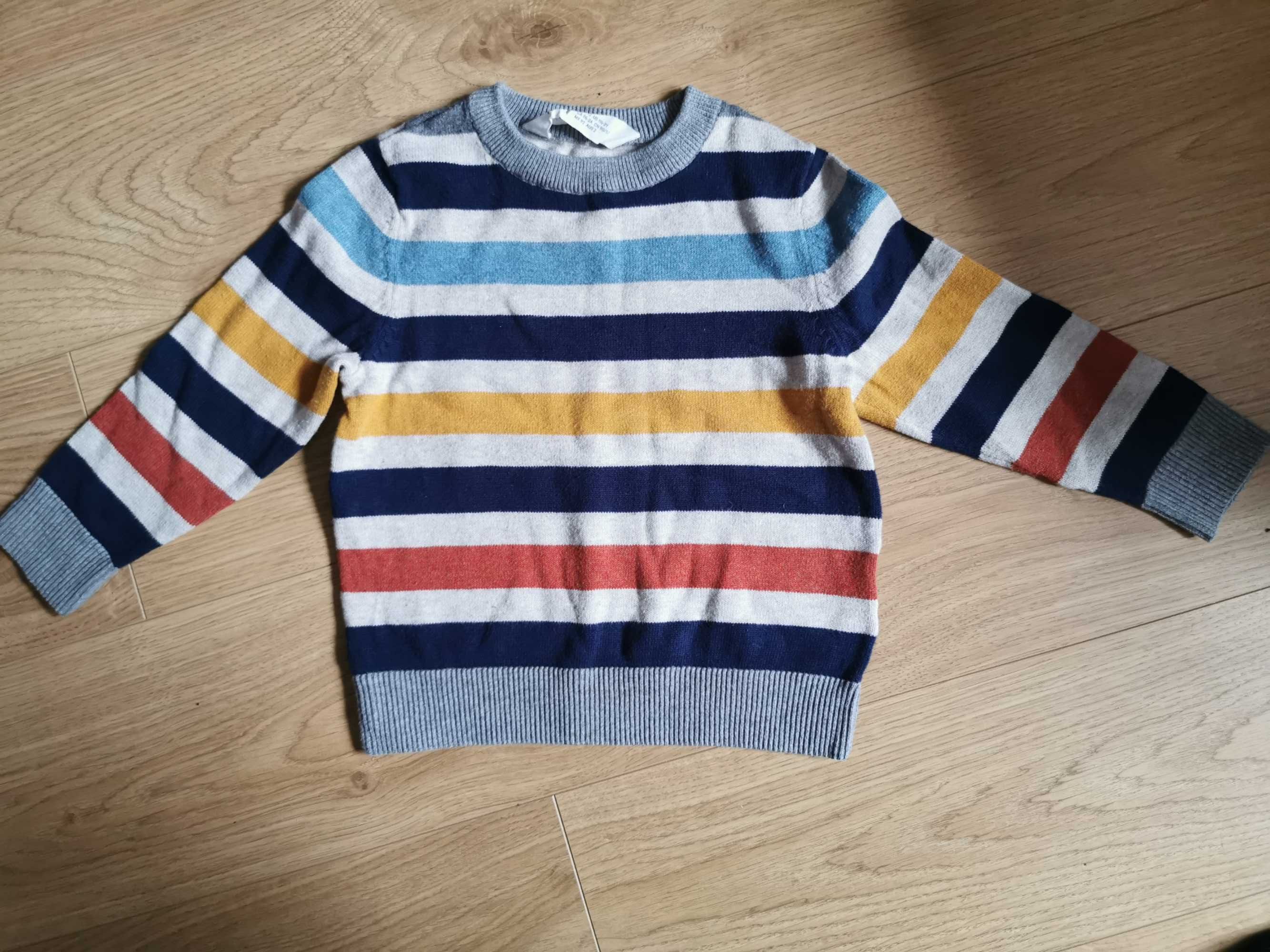 Sweterek dla chłopca hm rozmiar 92 jak nowy