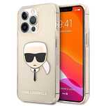 Etui Karl Lagerfeld Glitter Karl's Head na iPhone 13 Pro / iPhone 13 -