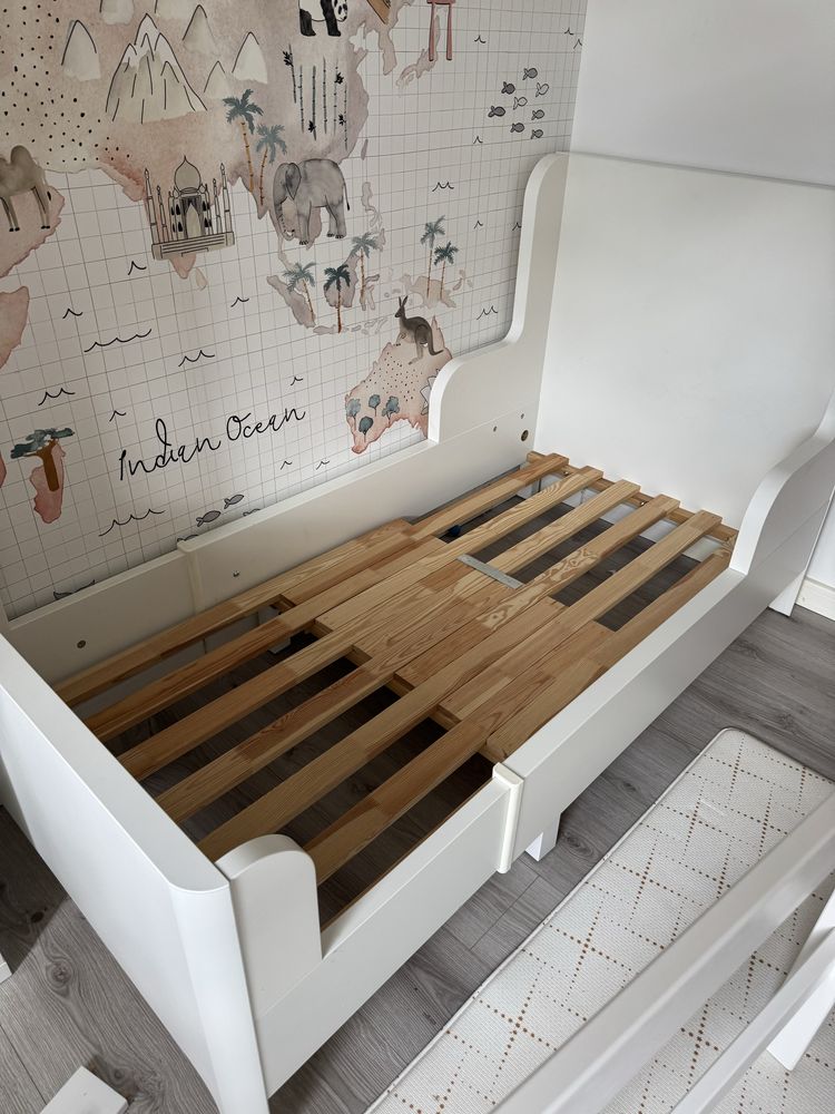 Łóżko IKEA Busunge biale