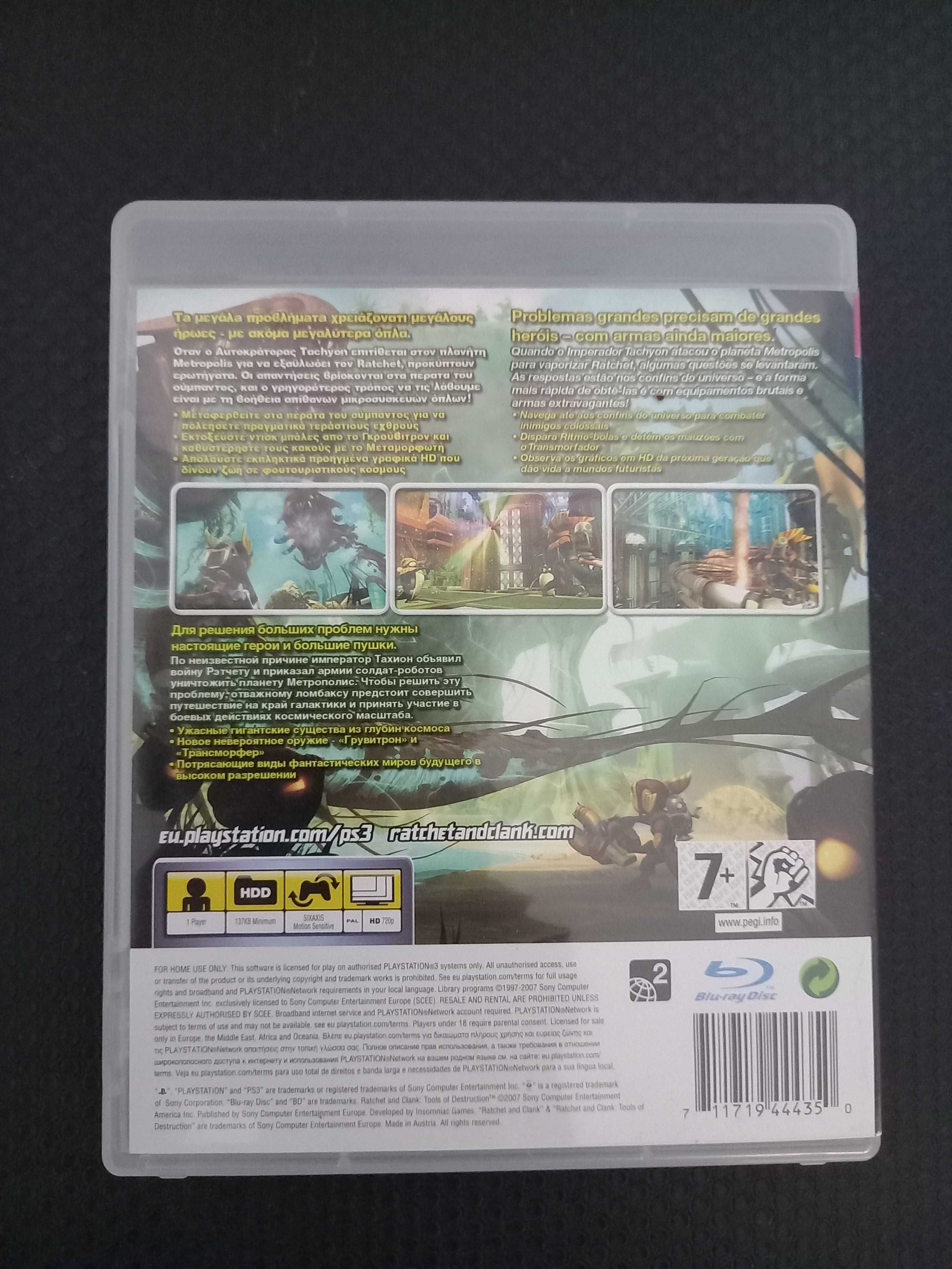 Ratchet & Clank, Tools Of Destruction playstation 3 ps3