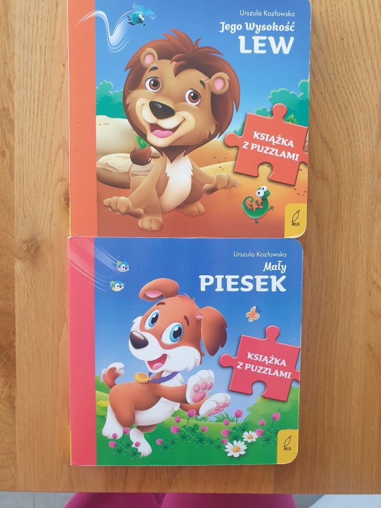 Ksiażeczka z puzzlami