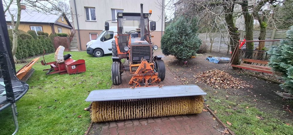 Valmet Valtra, Pług do śniegu, Dmuchawa Zamiatarka