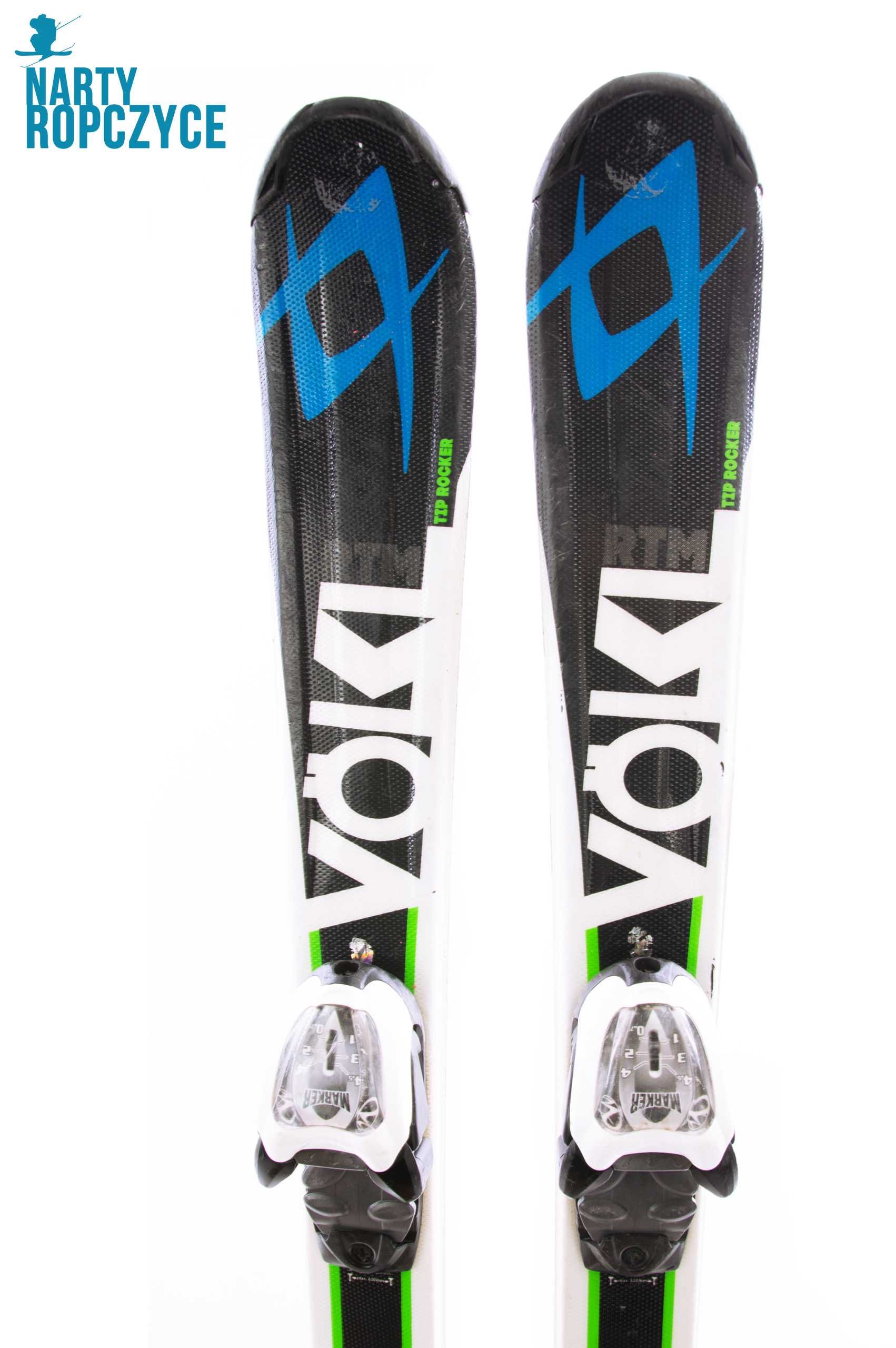 NartyRopczyce Narty 100 VOLKL JR RTM TIP ROCKER V19r Serwis! DZIECIĘCE