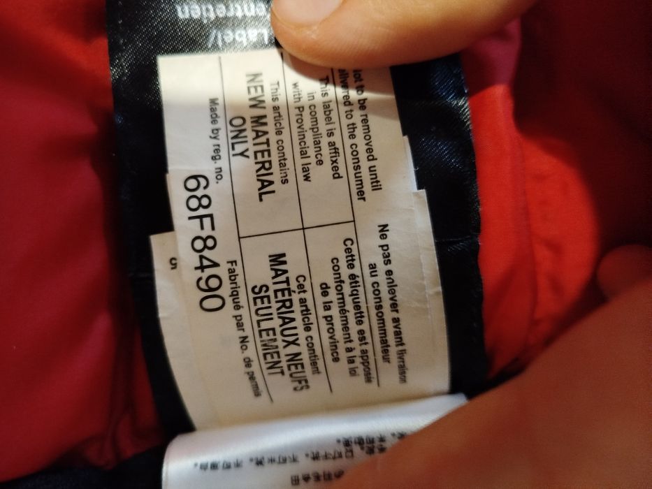 Пуховик canada goose