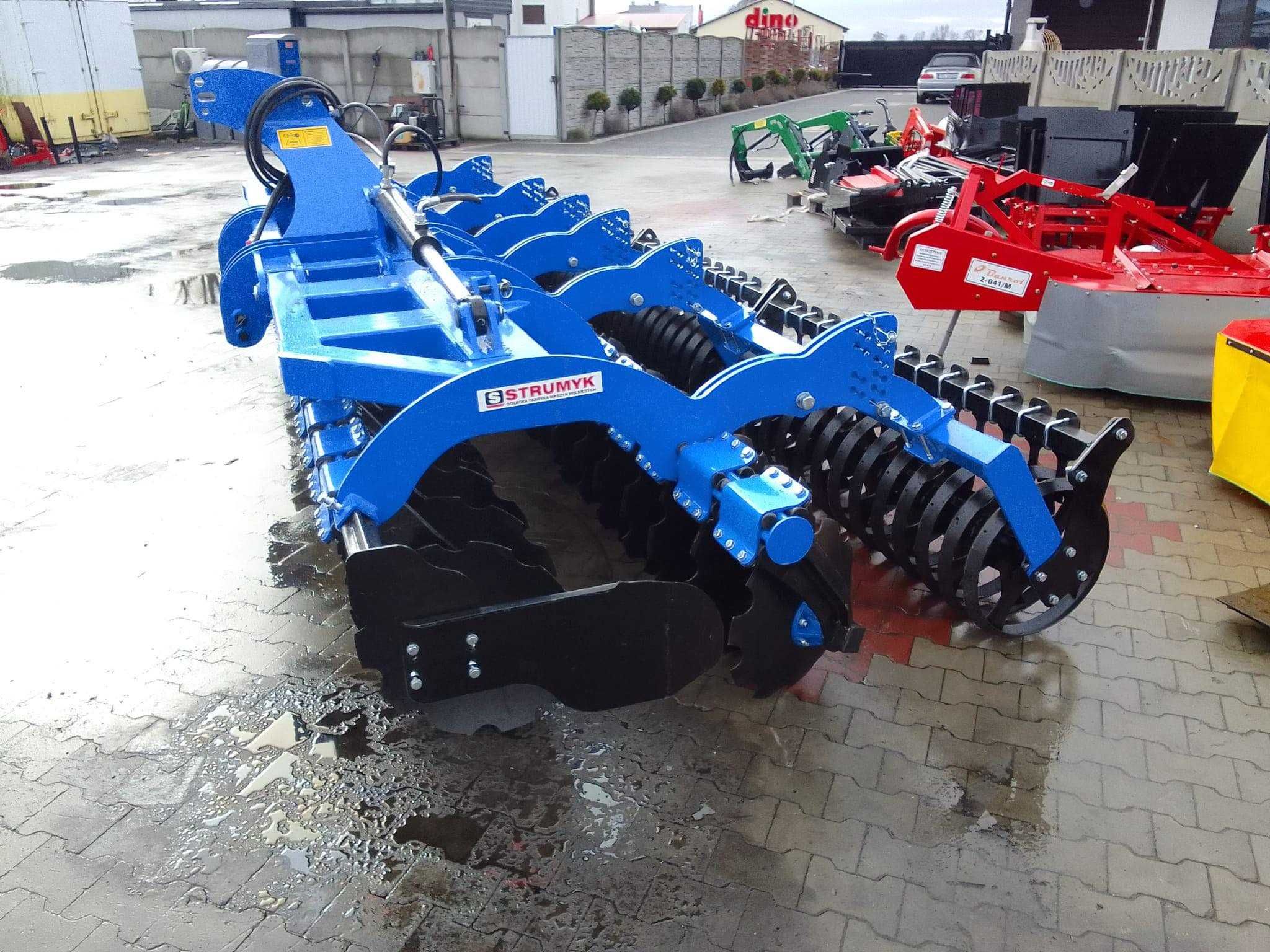 Brona Hydrauliczna 5m Strumyk 560 talerze TIGER II 50 transport