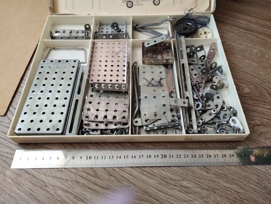 Конструктор металлический СССР "Физприбор"