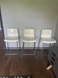 Hokery krzesła barowe x3 ikea Glenn 66 cm