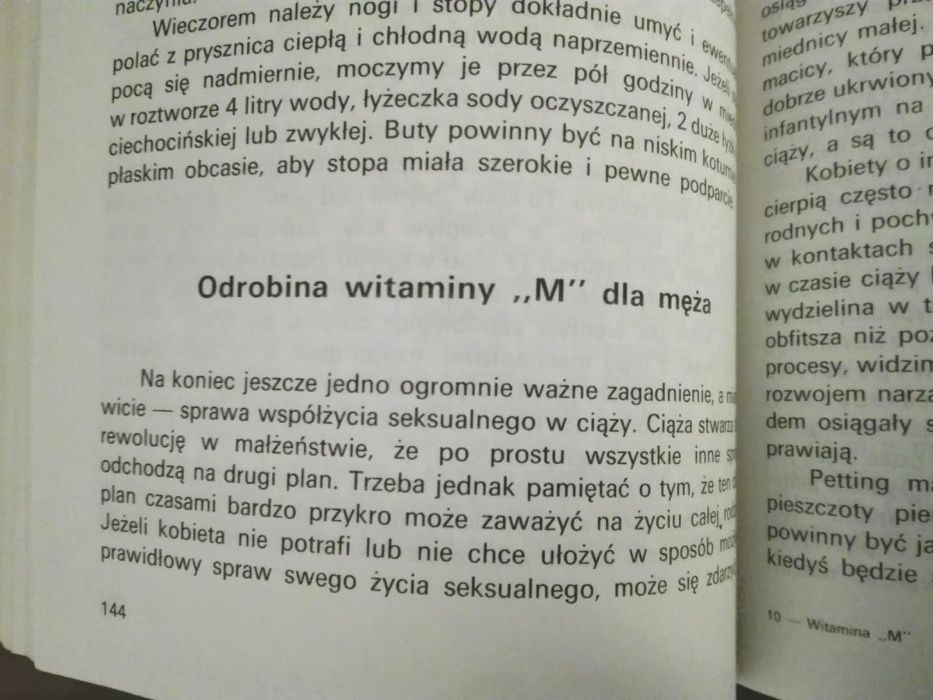 "Sztuka kochania. Witamina M" Michalina Wisłocka 1991