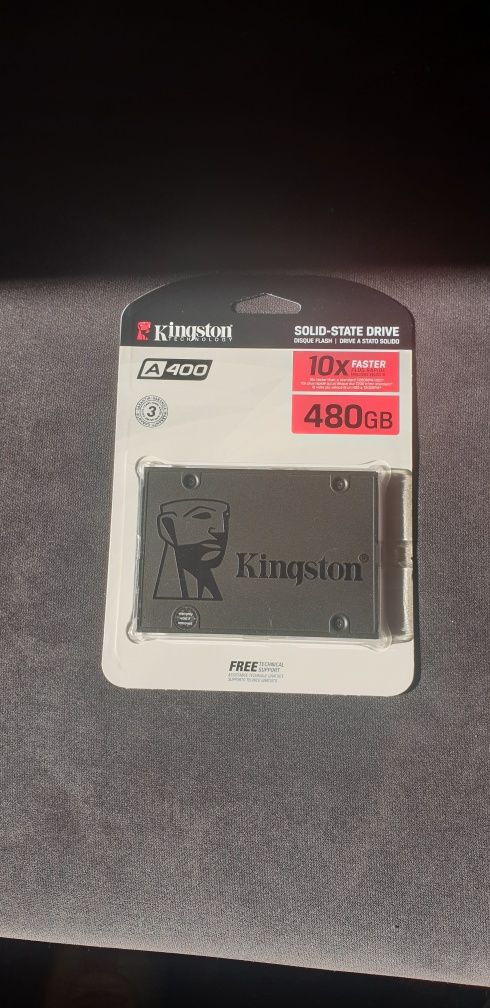 Disco ssd 480gb Kingston novo embalado