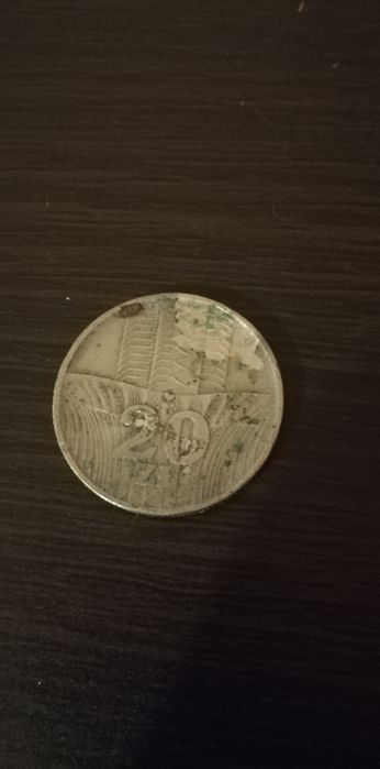 Moneta 20-sto złotowa. 1975 rok