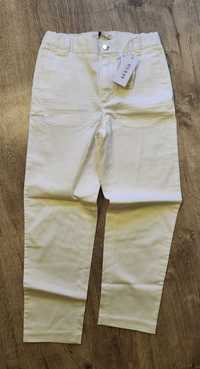 Guess, klasyczne białe damskie spodnie rozmiar XS/ 34 NOWE z metkami
