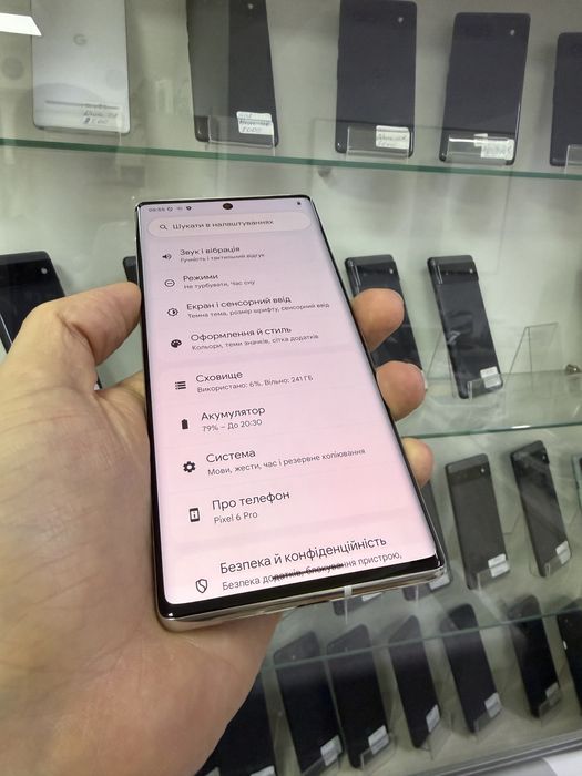 Google Pixel 6pro 256gb. White. Neverlock