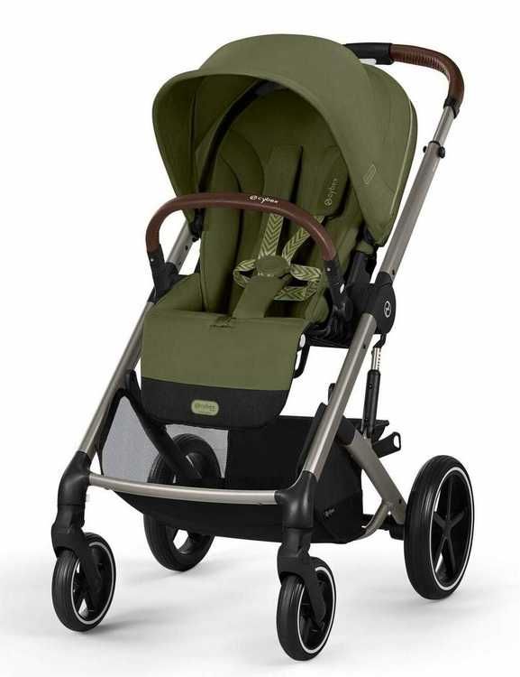 Cybex Wózek Spacerowy Balios S Lux Moss Green Taupe Frame
