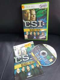 Gra gry Xbox 360 one CSI Crime scene investigation deadly intent
