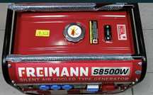 Генератор 4.5 кв 3фази Friman8500W3f