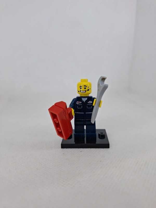 Oryginalna minifigurka lego series col06-15 mechanic