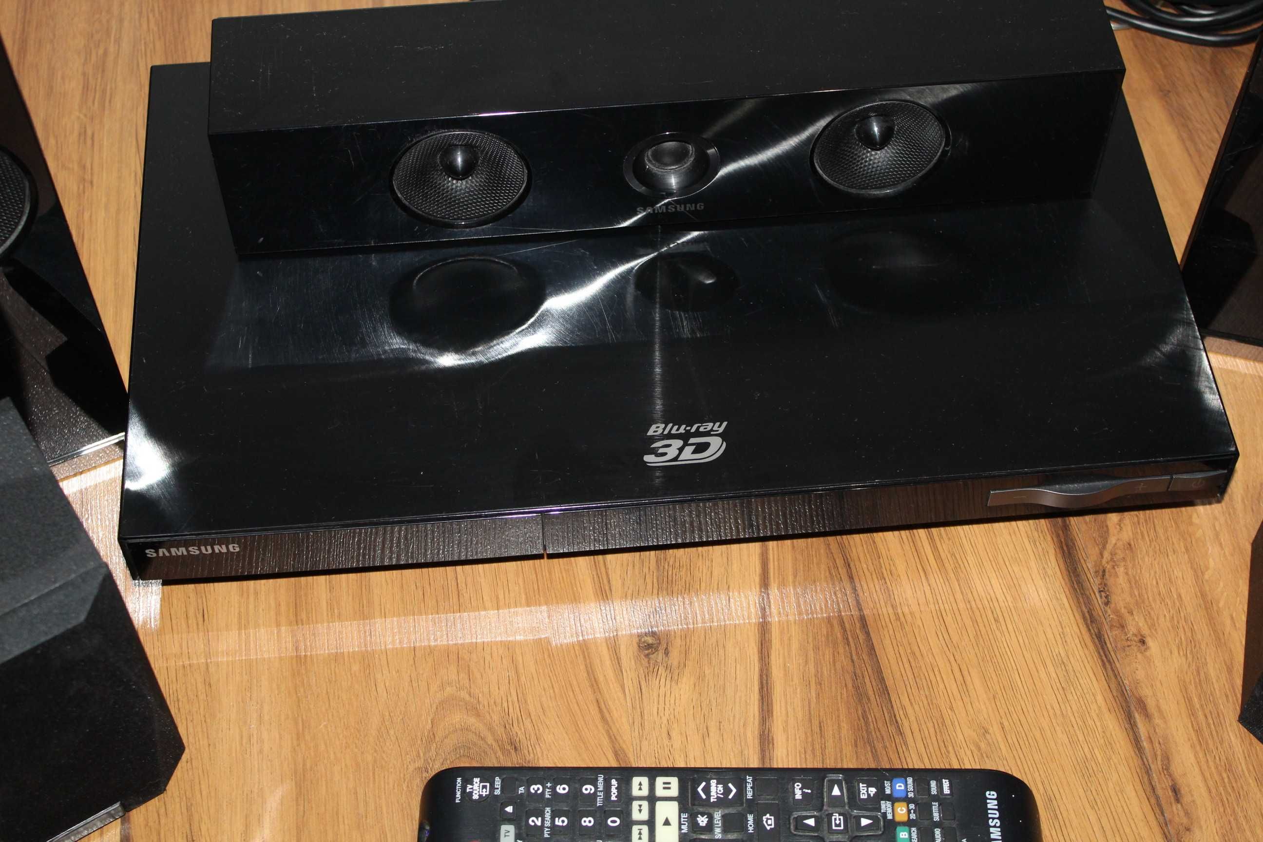 SAMSUNG Zestaw kina domowego 5.1 DVD CD 3D Blu-ray USB Wysyłka