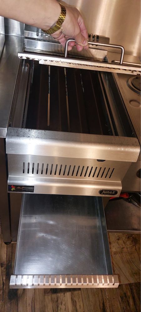Grelhador INOX a gás NOVO