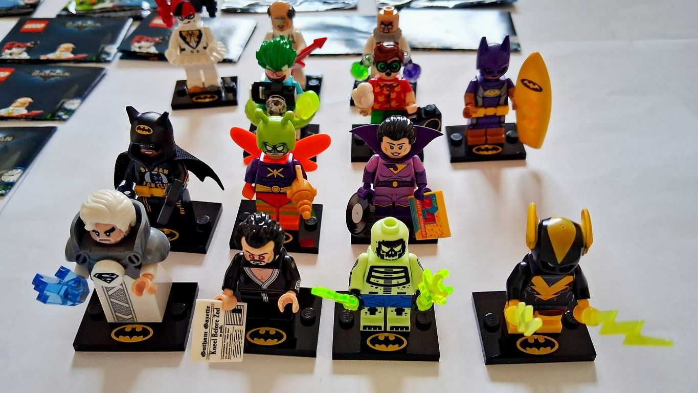 71020 The LEGO Batman Movie 2 series Treze Minifiguras colecção novas