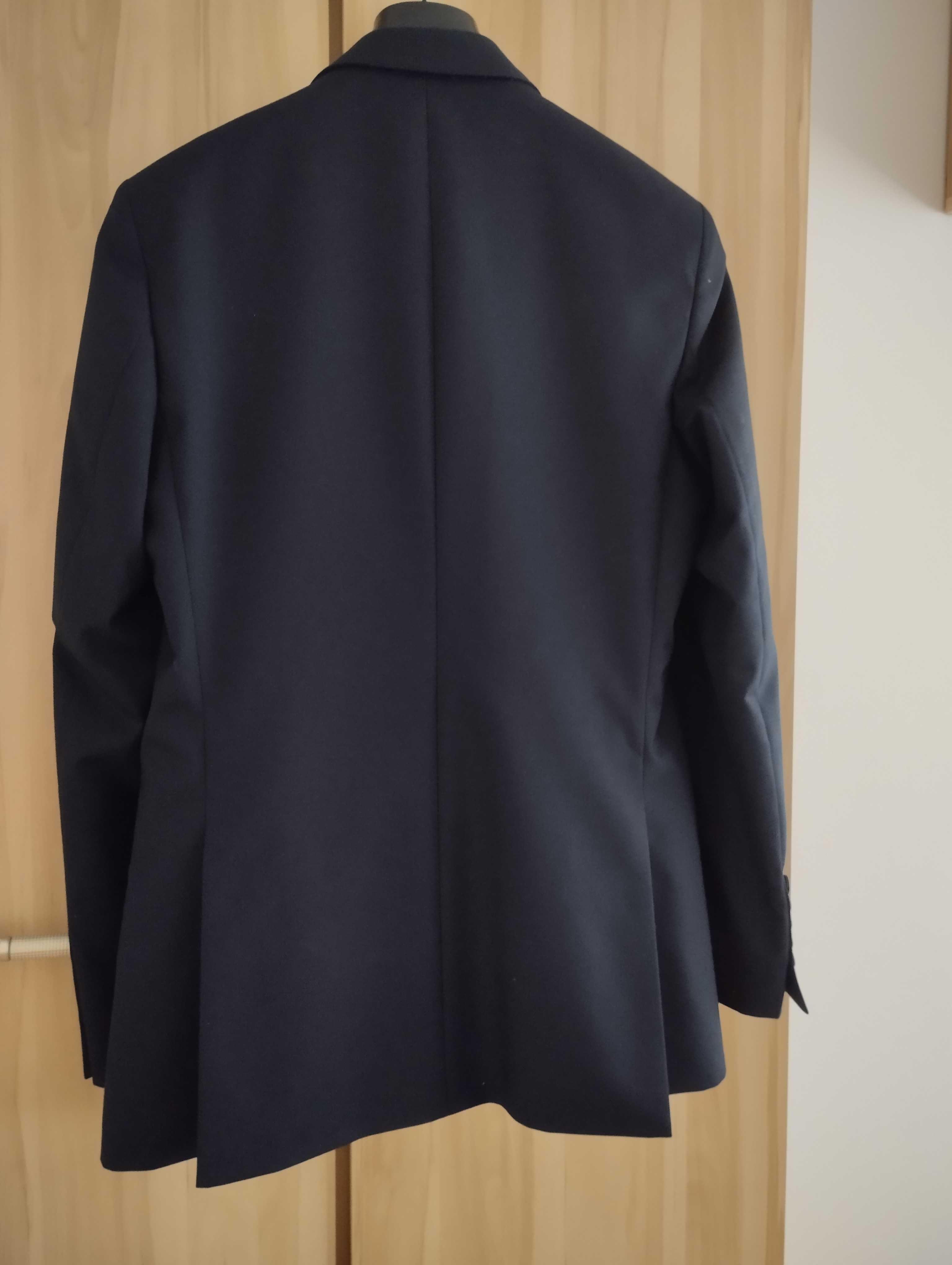 Garnitur WINONA 315/A granatowy slim fit