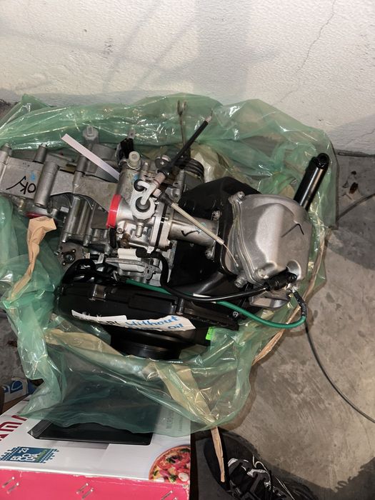 Tuk tuk piaggio calessino 200 + motor novo