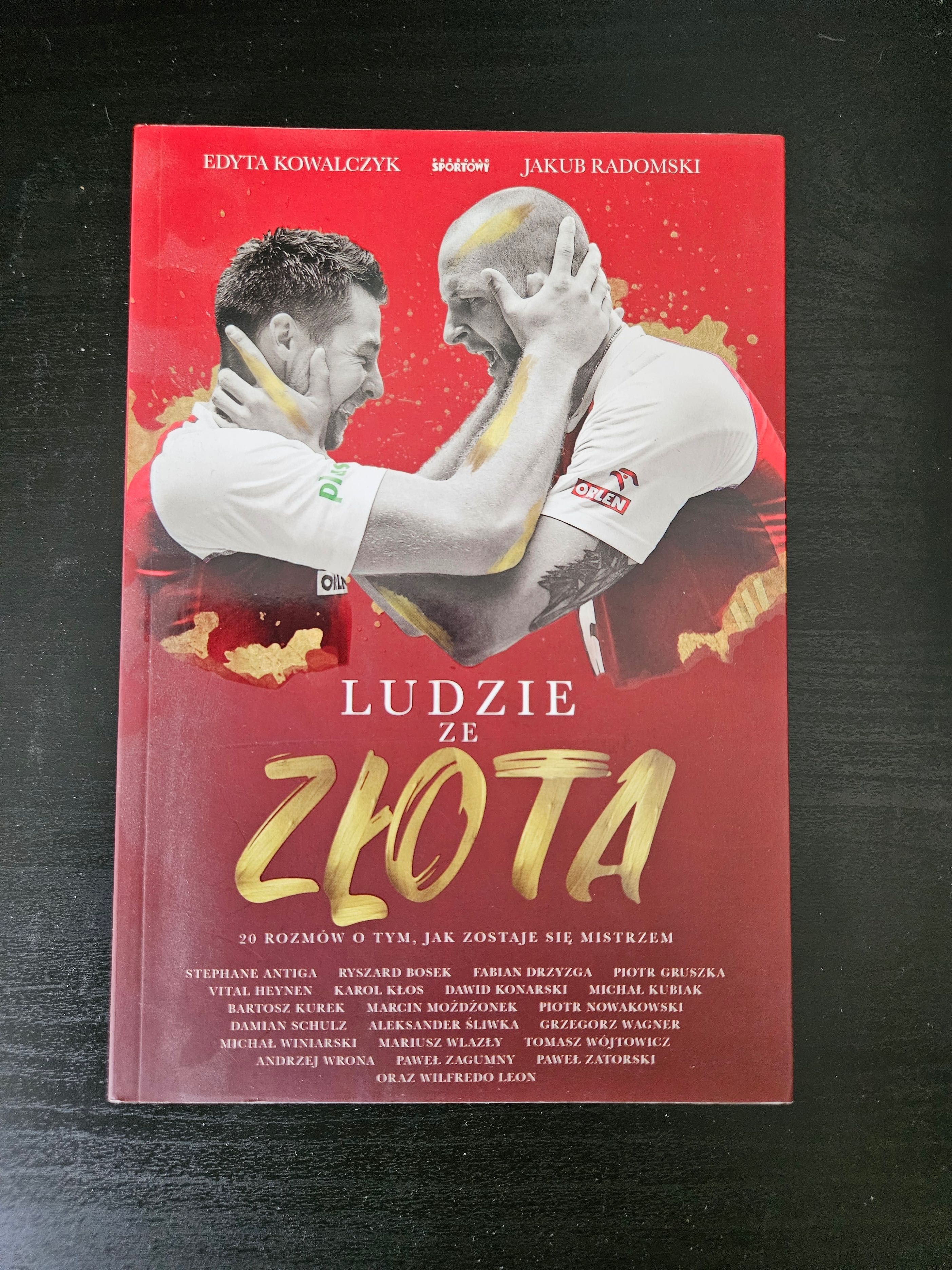 Książka sportowa: Ludzie ze złota (E. Kowalczyk, J. Radomski)