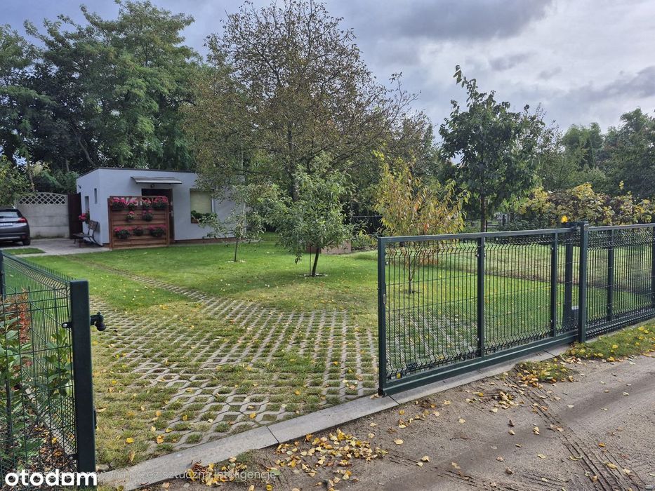 Działka ROD, Leszczyńska Poznań, 357m2, Domek 32m2, wjazd, brama pilot