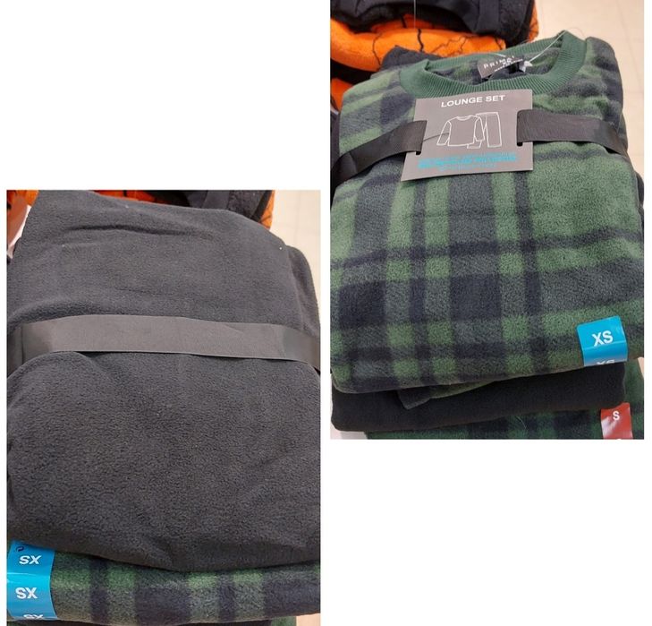 Флісова чоловіча піжама. Флисовая мужская пижама. Primark