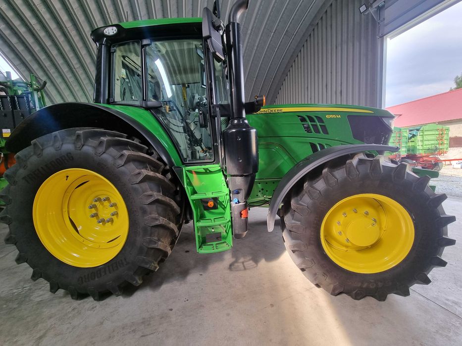 john deere 6155m auto quad pod gps autotrack 172KM 638mtg jak nowy