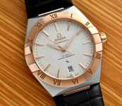 Zegarek Omega Constellation Chronometer - Automat - 2024 - Stal Złoto