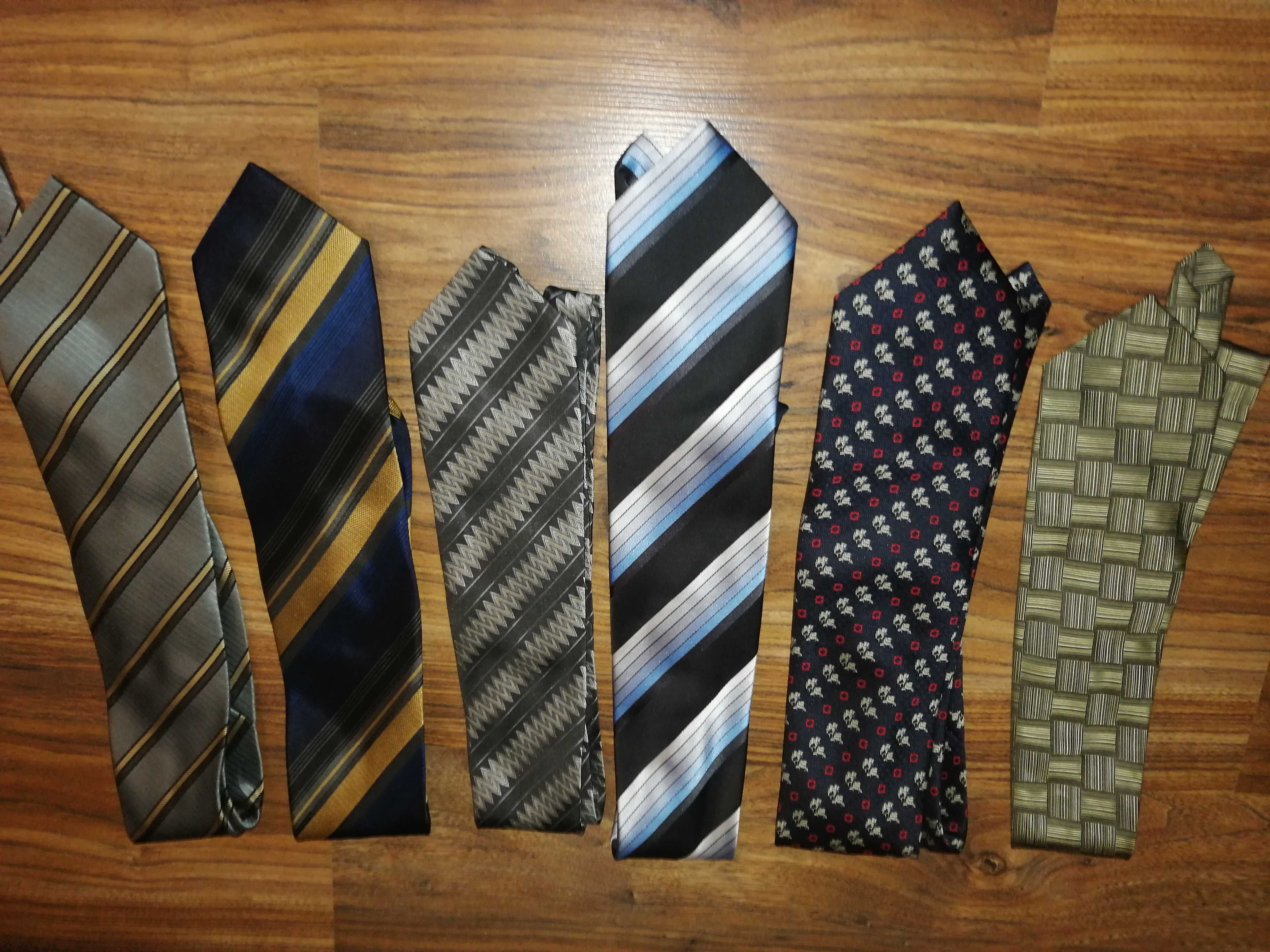 Krawaty 6 sztuk rózne wzory