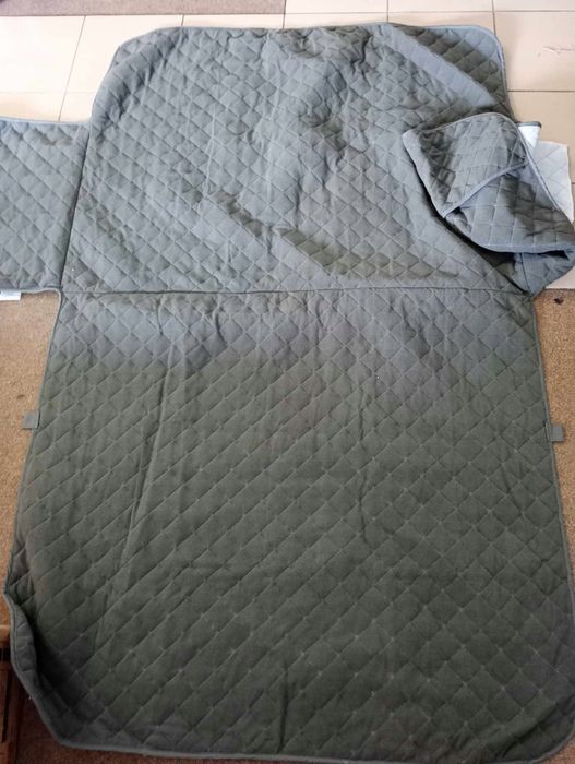 Pokrowiec na sofę szary 2 osobową 185 x 114 cm