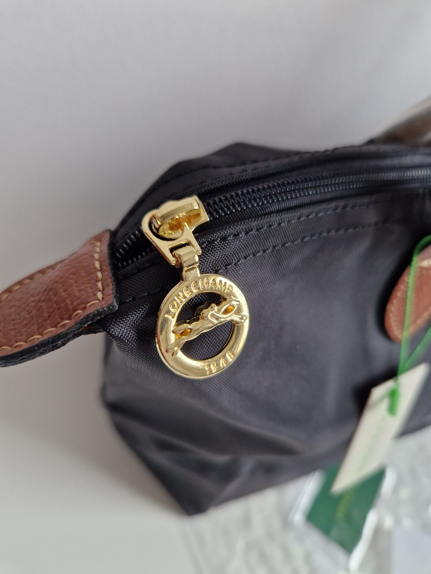 LONGCHAMP L czarna nowa