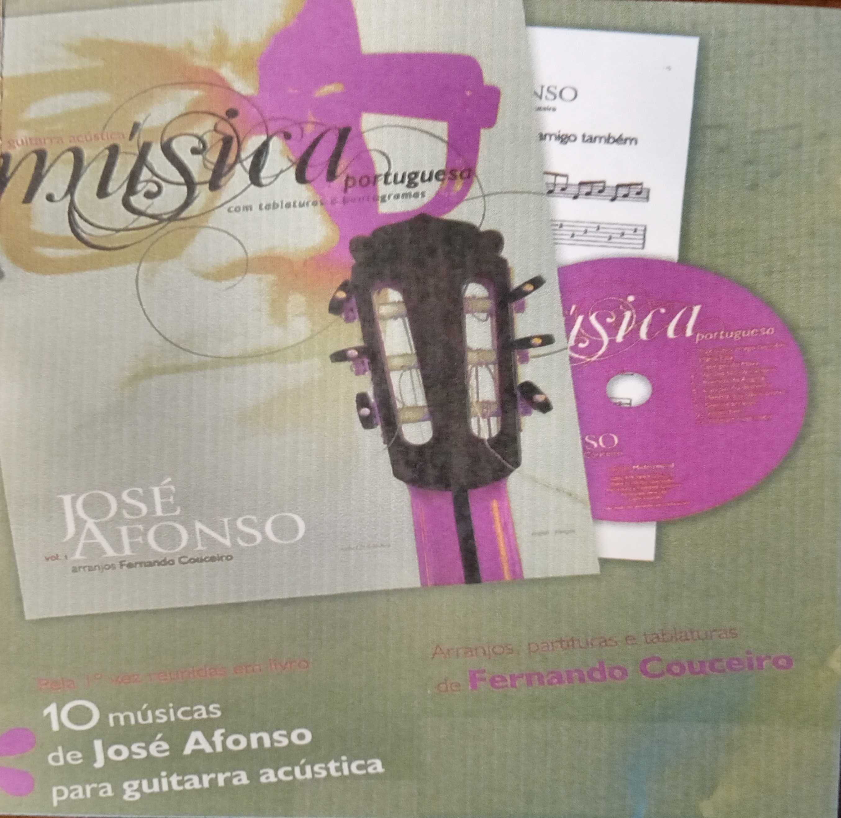 Fernando Couceiro	- - - - -		10 Músicas de José Afonso 	- - - - -	CD