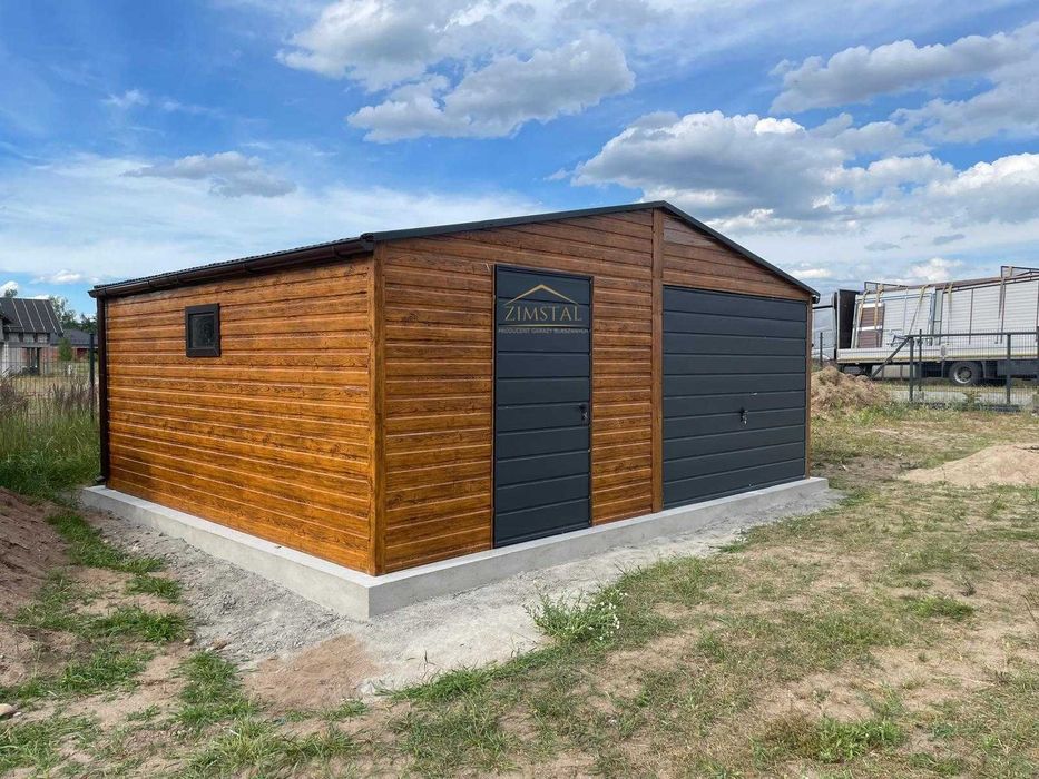 Garaże blaszane na każdy wymiar 3x5, 3x6, 4x6, 5x7, 6x6, 7x8 itp