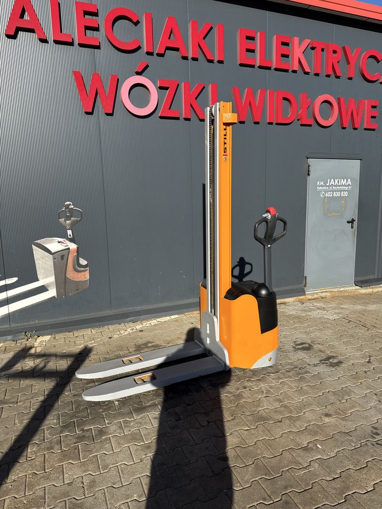Paleciak elektryczny Still EGV 12 370 cm 1200 kg wózek sztaplarka