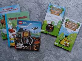 Książki, Lego City, Angry birds
