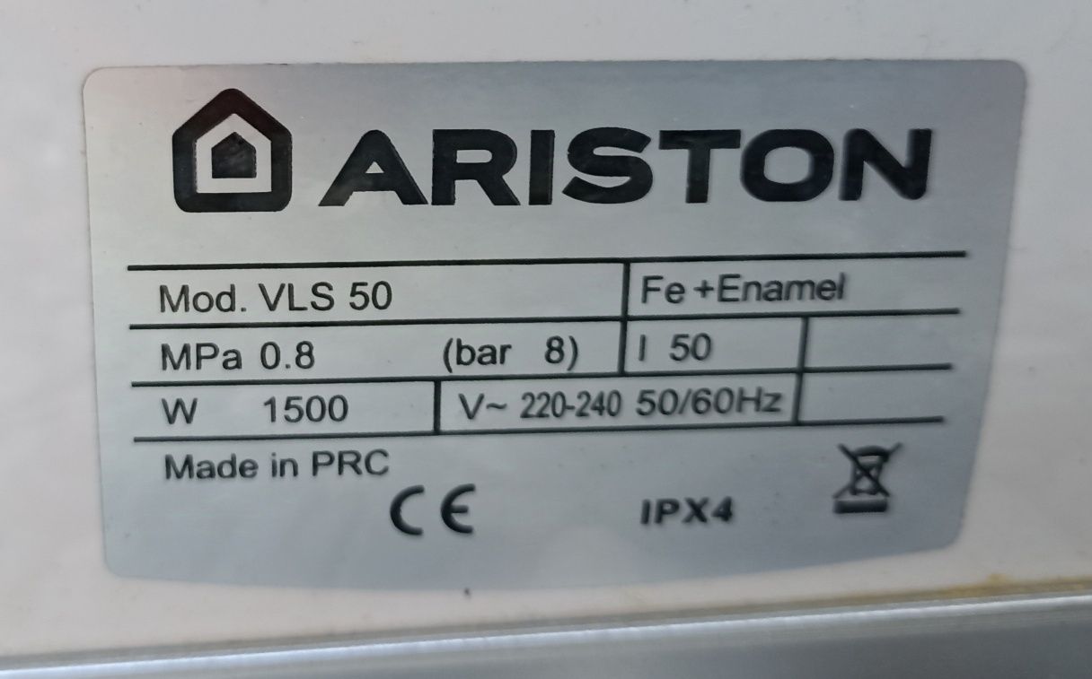 Bojler elektryczny Ariston Vls 50 litrów