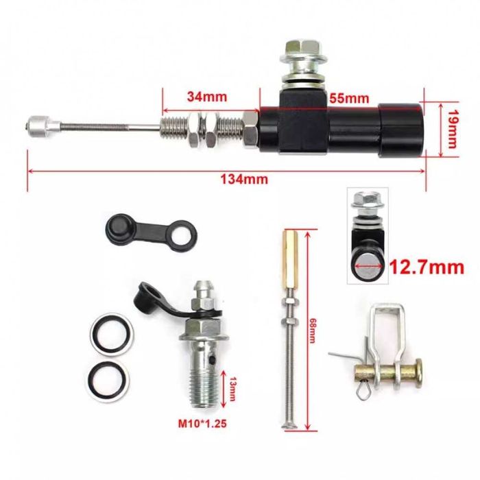 Гидравлическое сцепление на мотоцикл эндуро, кросс, питбайк