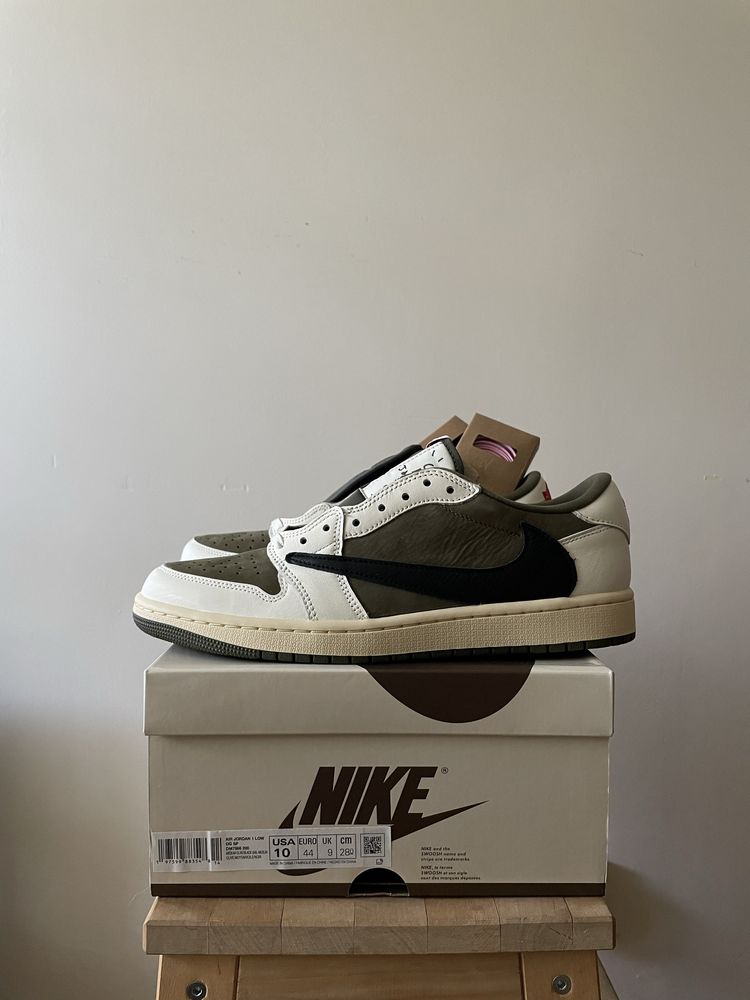 Nike Jordan 1 Retro Low OG SP Travis Scott Medium Olive