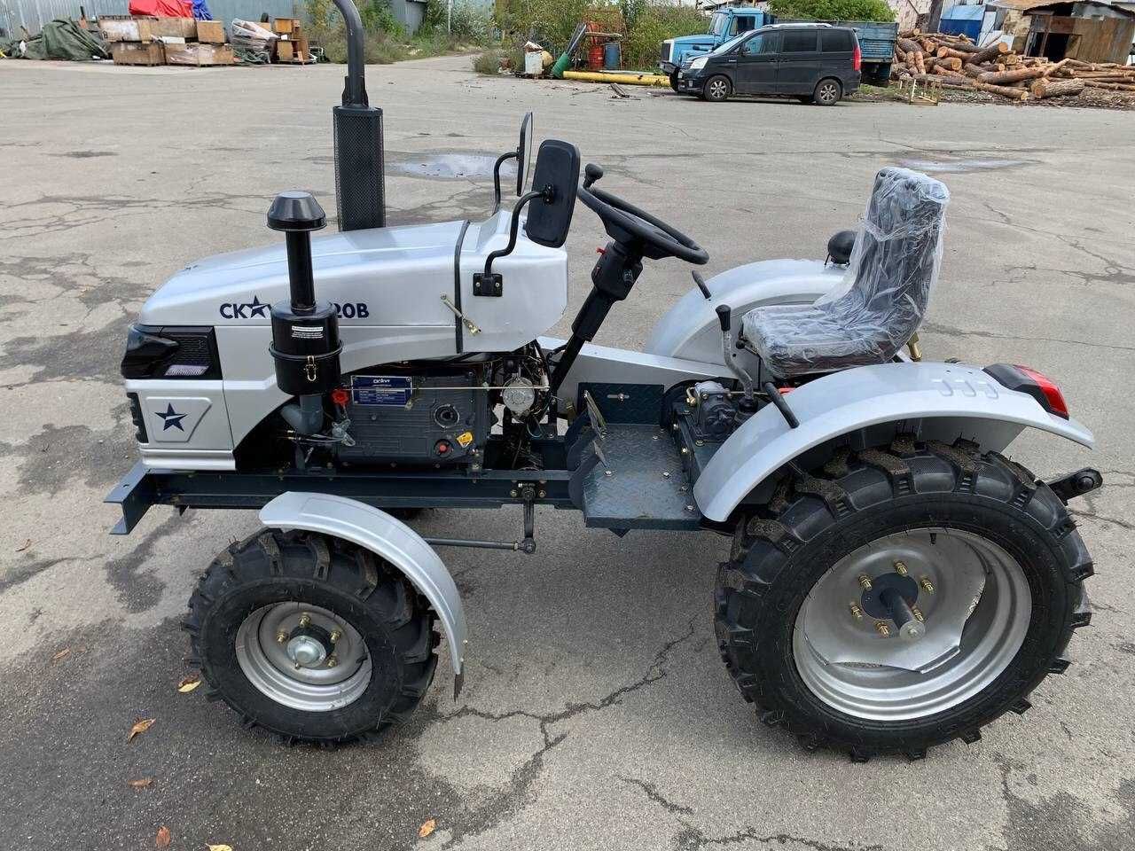 Мототрактор GARDEN SCOUT T-240! Плуг+Фреза+Гарантія 2 роки, ЗІП