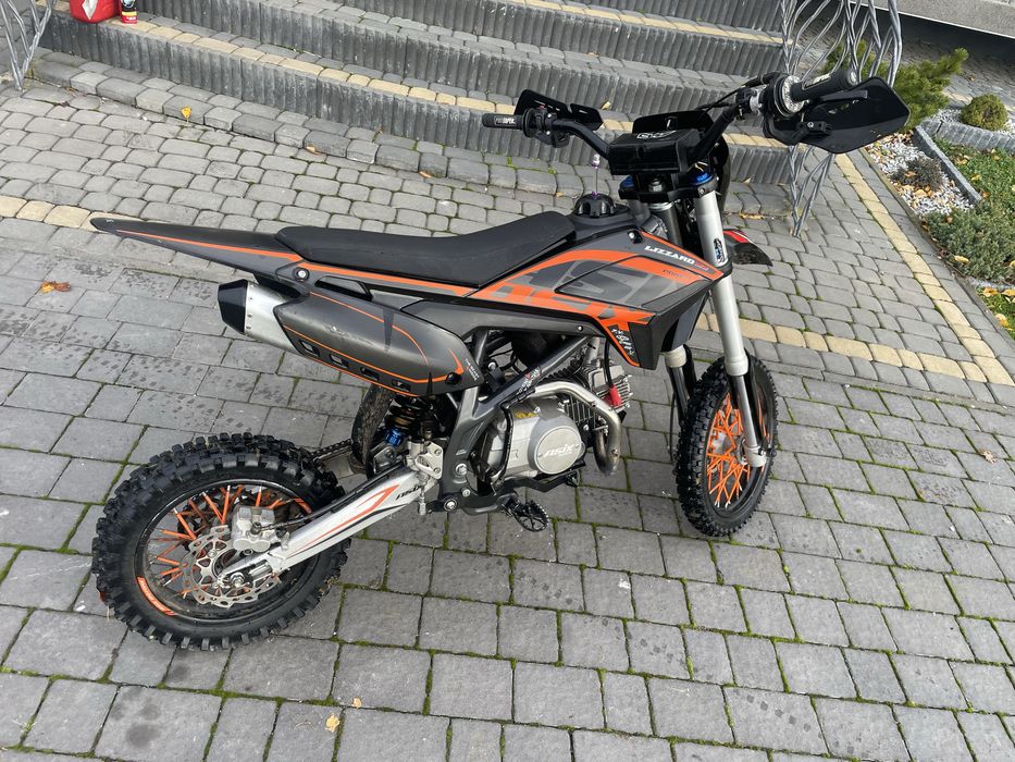Cross Asix Lizzard 125 cm3 rok 2023 - duza rama kola 14 na 12 cali