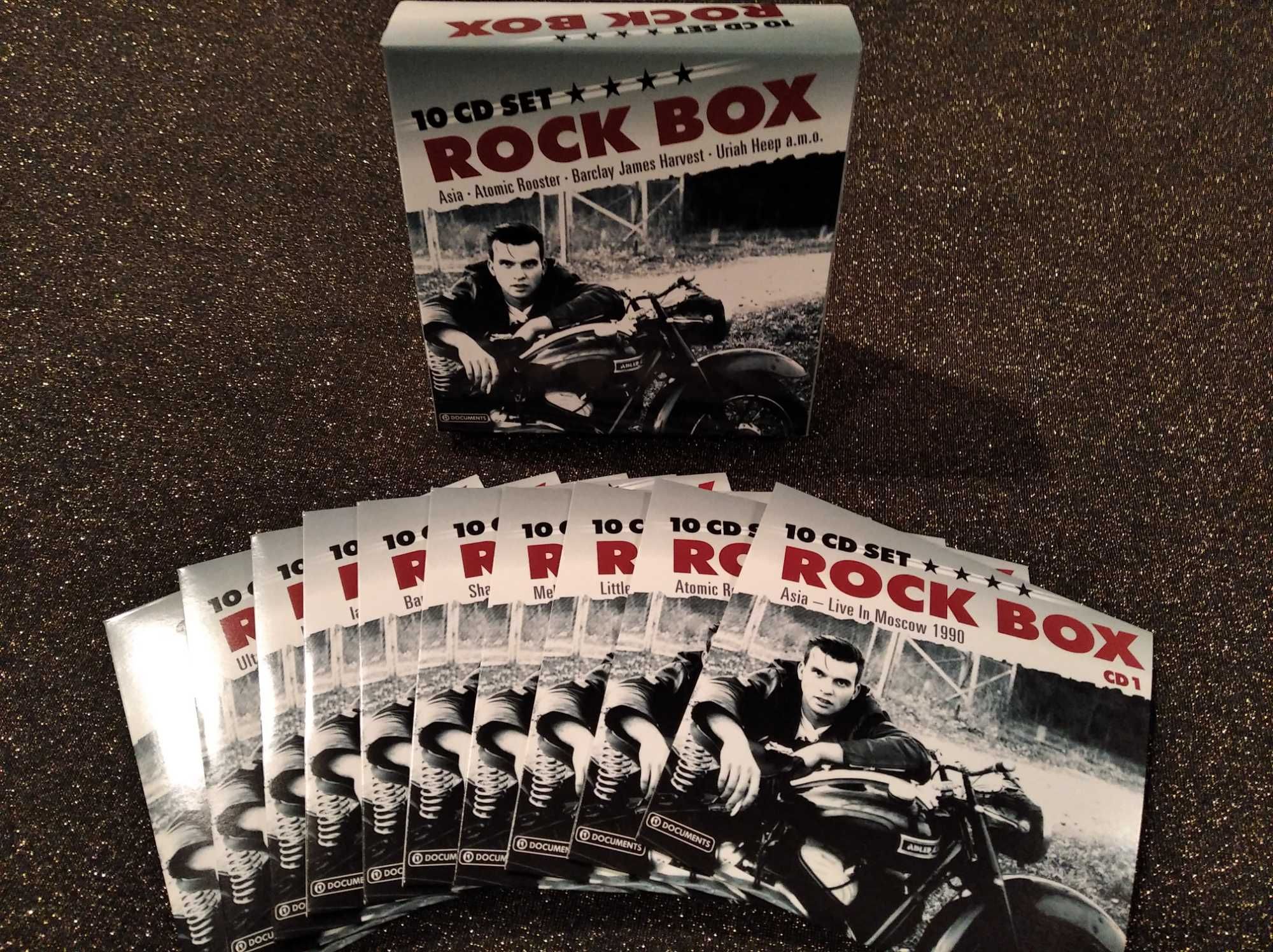 Rock Box - 10 CD set (novo)