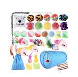Kit 36 Brinquedos para Gatos c/ Tunel (NOVOS)
