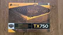 Zasilacz Corsair TX750 V2 80 PLUS Bronze, ATX 750W, EU