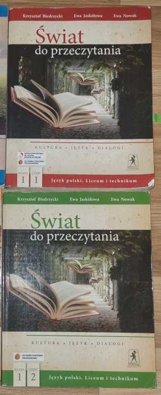 Świat do Przeczytania - cześć zielona i czerwona