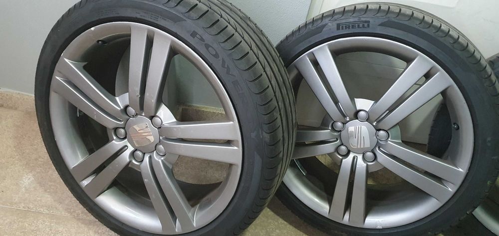 Jantes Seat Leon FR 18" + Pneus Pirelli C/ 80% Piso