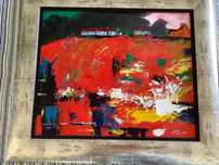 Pinture olio  artiste Barbill