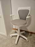 Krzesło obrotowe dla dziecka MINISTYLE WHITE
