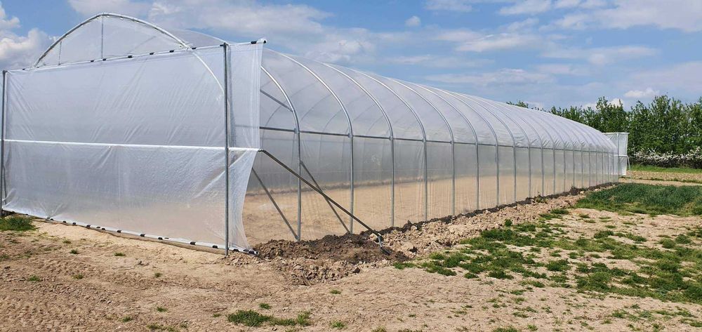 Tunel foliowy 7,5 lub 7m x 30 m gotyk